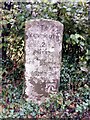 SO5213 : Old Milestone by the A4136, Staunton Road, Reddings Inclosure by Milestone Society