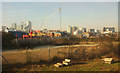 TQ3980 : Vacant ground near Canning Town by Derek Harper