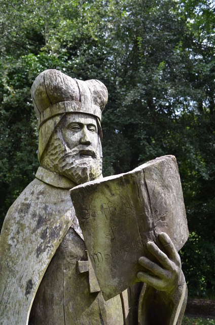 Geoffrey of Monmouth at Tintern Station