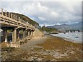 SH6115 : Bridges at Barmouth by Gerald England