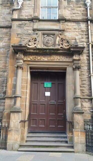 Entrance to Stirling Central Library