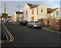 ST1586 : One-way Clive Street, Caerphilly by Jaggery