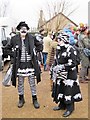 TL2696 : Pig Dyke Molly supremo - Whittlesea Straw Bear Festival 2019 by Richard Humphrey