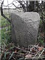 NS4039 : Old Milestone by the B751, Crosshouse Road, Kilmaurs Parish by Milestone Society