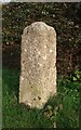 TL8967 : Old Milestone by the A143, The Street, Great Barton by M Benford