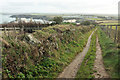 SW8576 : Coast path nearing Polventon Bay by Derek Harper