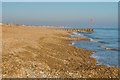 TQ6604 : Beach, Pevensey Bay by Ian Capper