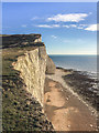 TV4997 : Cliffs, Seaford Head by Ian Capper