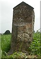 ST9761 : Old Milestone by the A365, Caen Hill, Poulshot by M Faherty