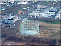 NT2277 : Granton gasholder by M J Richardson