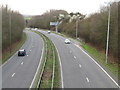 TQ4863 : A21 near Knockholt railway station by Malc McDonald