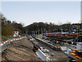 SD8402 : Construction Work at Crumpsall Metrolink Station, March 2019 by David Dixon