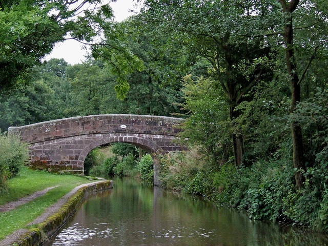 Springs Bridge near Cheddleton in Staffordshire