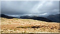 NY1507 : Peat bank and moorland close to summit of Middle Fell by Trevor Littlewood