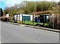 ST1191 : Mining Memorial & Garden direction sign, Senghenydd by Jaggery