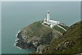 SH2082 : South Stack lighthouse by Richard Hoare