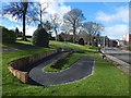 NS3975 : Path leading to old well, Levengrove Park by Lairich Rig