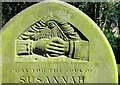 TG5210 : The grave of Susannah Trett (detail) by Evelyn Simak