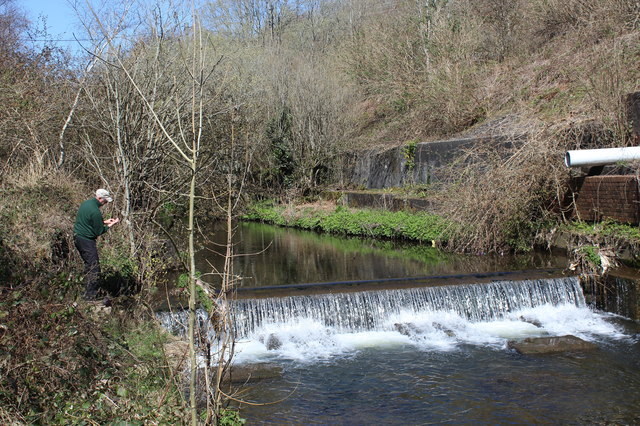 Weir, River Ebbw near Parkway Station