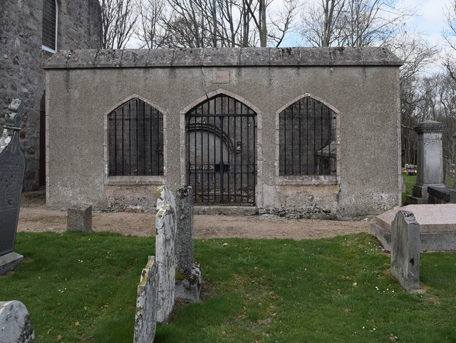 Fraser burial aisle, Durris kirkyard