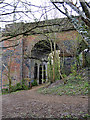 SP3677 : Side arches, east side of railway viaduct over the River Sowe, Willenhall, Coventry by Robin Stott