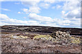 NY9831 : Decaying masonry at head of old mine shaft by Trevor Littlewood