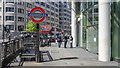 TQ3281 : Entrance, St. Paul's Underground Station by Rossographer