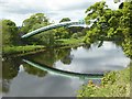 NZ2015 : Pipe bridge over the Tees by Oliver Dixon