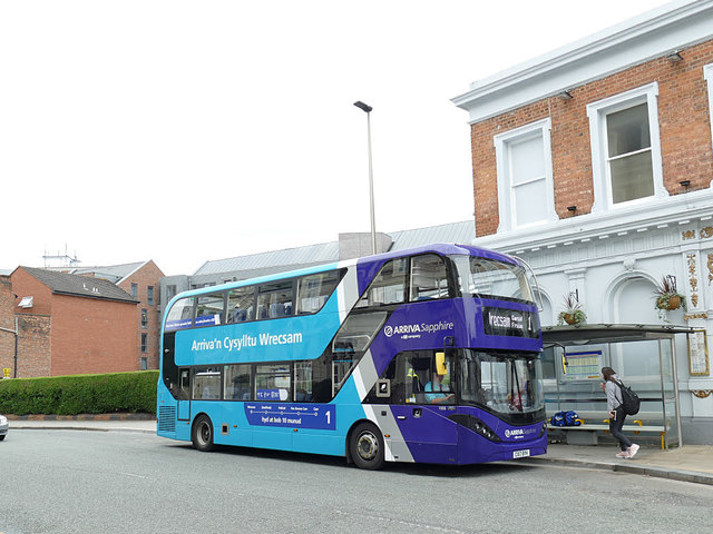 Welsh bus in Chester