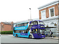 SJ4166 : Welsh bus in Chester by Stephen Craven