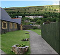 SO1403 : Hillside view from St Dingat's churchyard, New Tredegar by Jaggery