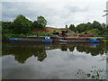 SO8639 : Barges on the River Severn by Philip Halling