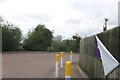 TL2238 : Rear of the petrol station on the A1, Stotfold by David Howard