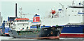 J3475 : "Keewhit" and "Stena Hibernia", Albert Quay, Belfast harbour (June 2019) by Albert Bridge