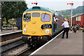 SP0229 : Winchcombe Station - swapping the tokens by Chris Allen