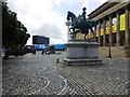 SJ3590 : Forecourt of St George's Hall, Liverpool by David Gearing