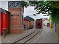 SD4422 : Water Tower at Becconsall (West Lancashire Light Railway) by David Dixon