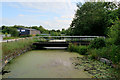 SJ5887 : Sankey Bridges: Swing Bridge over the Sankey Canal by David Dixon