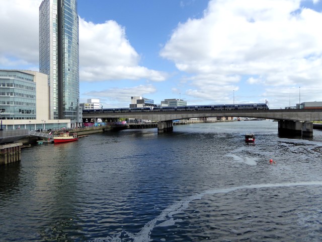 Rail bridge over the River Lagan