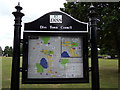 TM1179 : Diss Town Map at Diss Park by Geographer