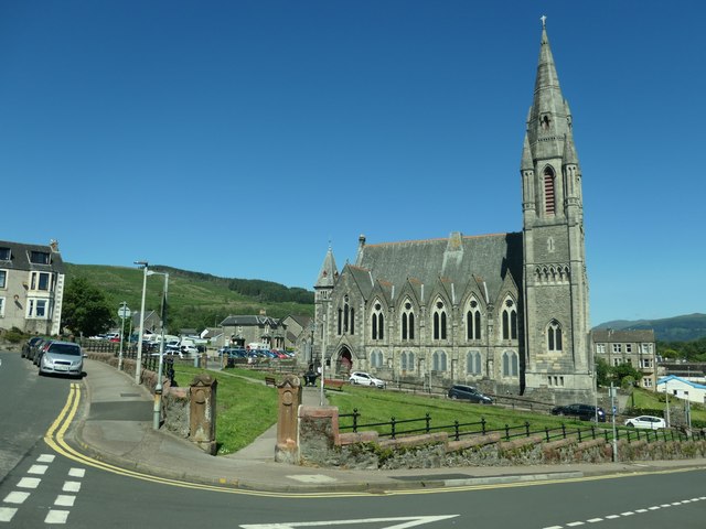 South side, St John's Church of Scotland, Dunoon