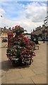 TF1309 : Flower planter on Market Place, Market Deeping by Paul Bryan