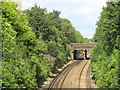 TQ5174 : Railway at Crayford by Malc McDonald