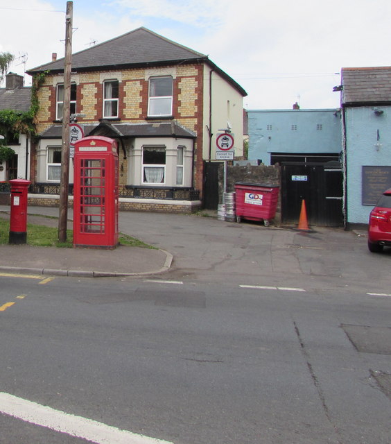 Red part of Goldcroft Common, Caerleon