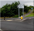 SO1009 : A469 direction sign near Bute Town by Jaggery