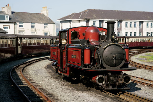 'David Lloyd George' at Porthmadog