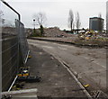 ST3188 : Rubble in a demolition site, Crindau, Newport by Jaggery