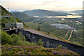 NN1374 : Hillside Surge Tank for Lochaber Smelter, Fort William, Scottish Highlands by Andrew Tryon