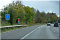 TL5117 : Southbound M11 near to Little Hallingbury by David Dixon