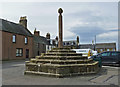 NO8372 : The old mercat cross, Inverbervie by Mary and Angus Hogg